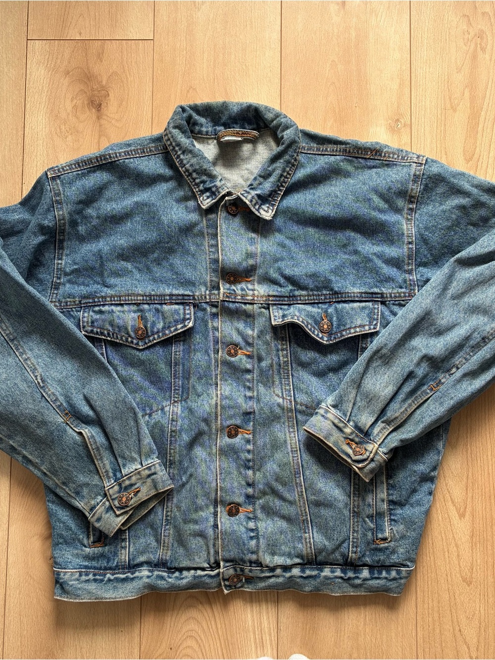 Classic Vintage Blue Denim Jacket